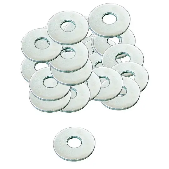 Online Kaufen 200 Stk. Unterlegscheibe Stahl verzinkt - 8,4 x 24 x 2 mm - nach DIN 9021- für Schrauben 8 mm