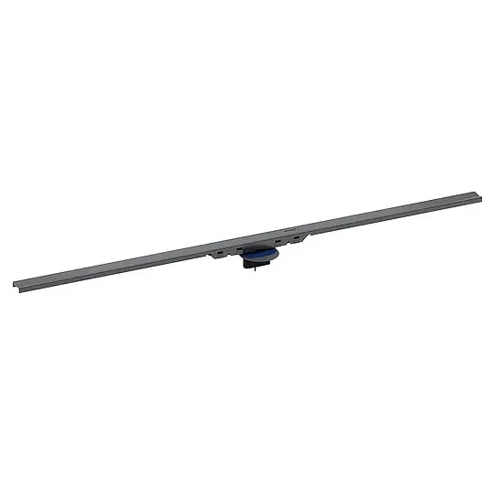 Solange Der Vorrat Reicht Geberit Duschrinne Cleanline 50, schwarzchrom / gebürstet, 300 - 1100 mm - 154.448.QC.2
