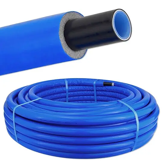 Knallerangebot GEBERIT Mepla Systemrohr ML 26 x 3,0 mm - isoliert - Dämmschichtdicke 13 mm - Rolle 25 m
