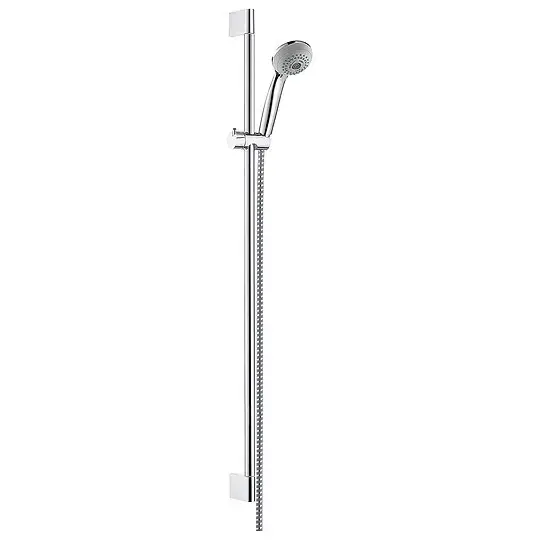 Billig Brause-Set Hansgrohe Crometta 85 Multi/Unica Crometta 900 mm, 3 Strahlarten, Ø 85 mm, chrom - 27766000