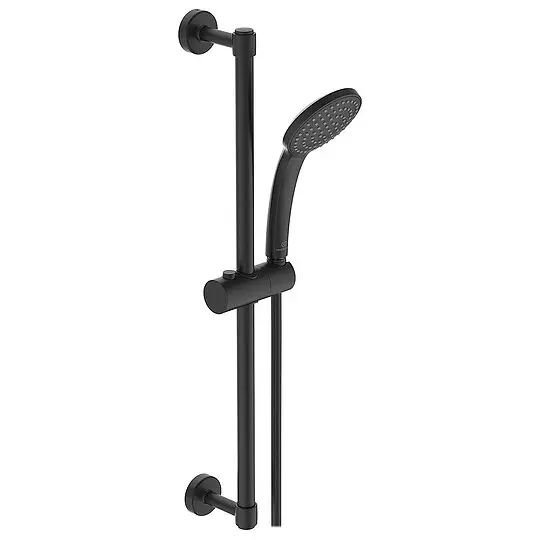 Brause-Set Ideal Standard Idealrain 600 mm, 1 Strahlart, schwarz matt - BD142XG Neuheit