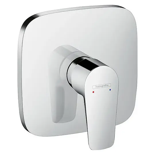 Nur Heute Unterputz-Brausemischer Hansgrohe Talis E, Rosette 155 x 155 mm, chrom - 71765000