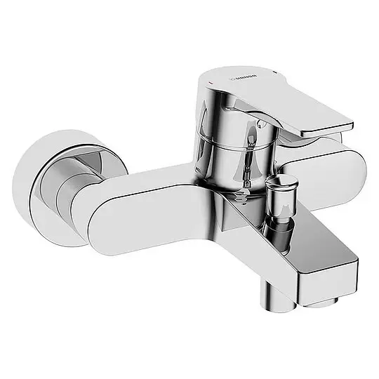 Aufputz-Wannenmischer Hansa Hansatwist, Ausladung 162 mm, chrom - 09742183 Aktuell