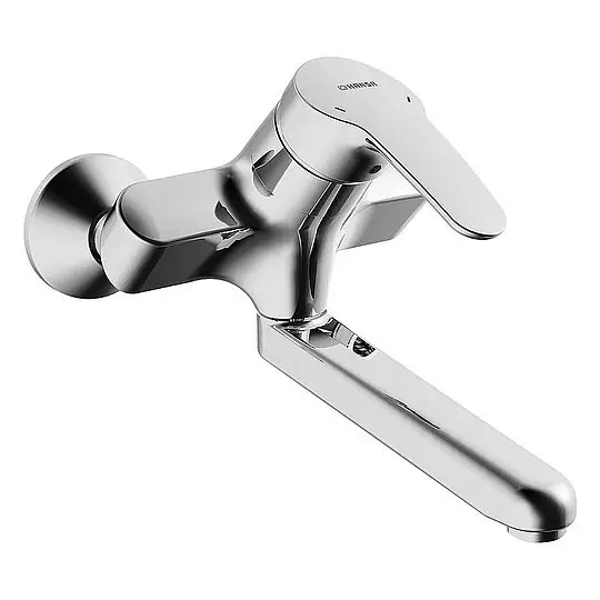 Wand-Waschtischmischer Hansa Hansamix Schwenkauslauf, Ausladung 235 mm, chrom - 01948183 Nur Für Kurze Zeit