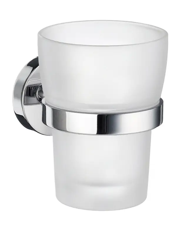 SMEDBO 120 Zahnputzbecherhalter mit mattem Glas HK343 Sofort Bestellen