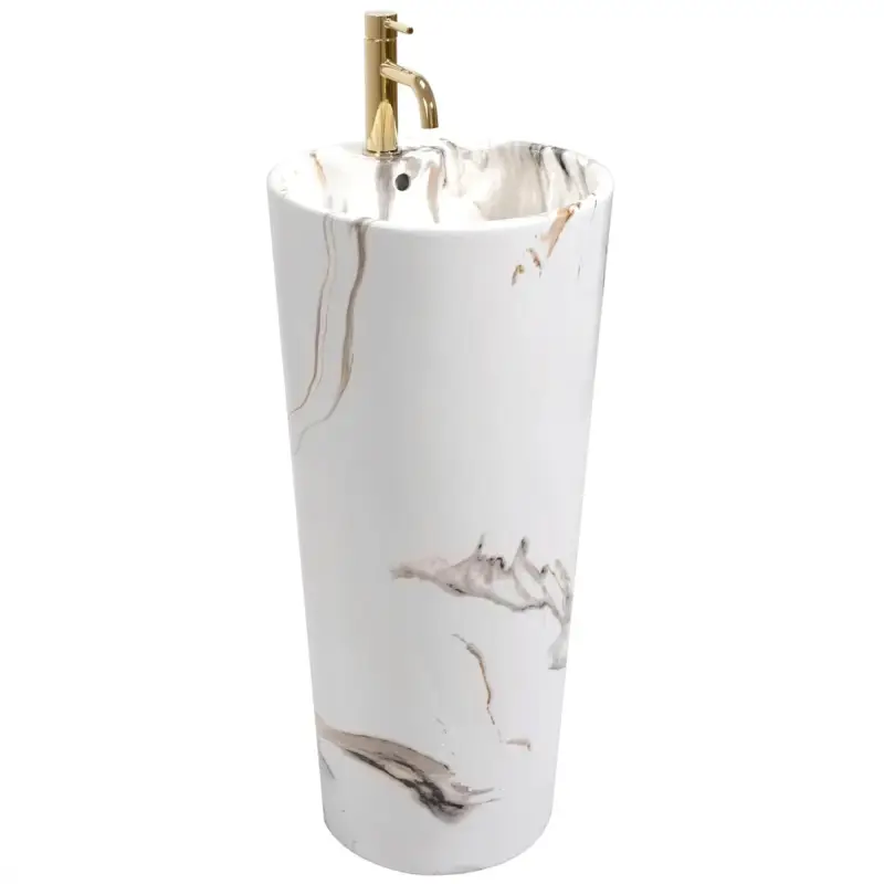 Versand Am Gleichen Tag Standwaschbecken Blanka Marble