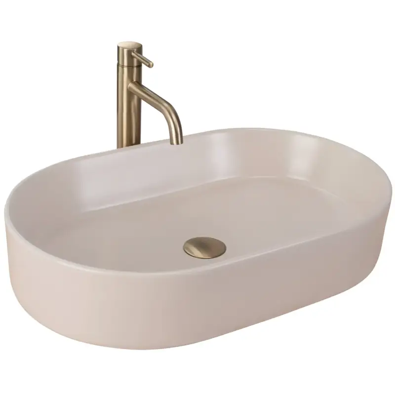 Neuheit Aufsatzwaschbecken Rea NADIA 60 BEIGE MATT