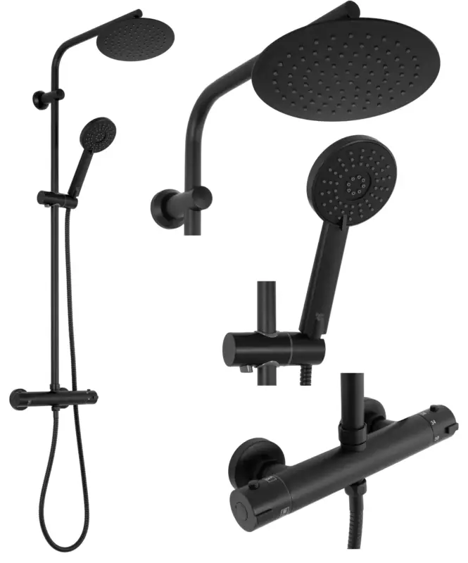 Duschset REA BLISS Black Online Kaufen