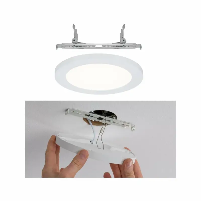 Paulmann LED Einbaupanel Cover-it rund 3.000K 12W Weiß Highlight