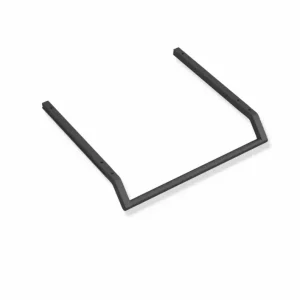 Neu HEWI Waschtischprofile mit Haltegriff, Edelstahl, Breite 597 mm, Schwarz tiefmatt