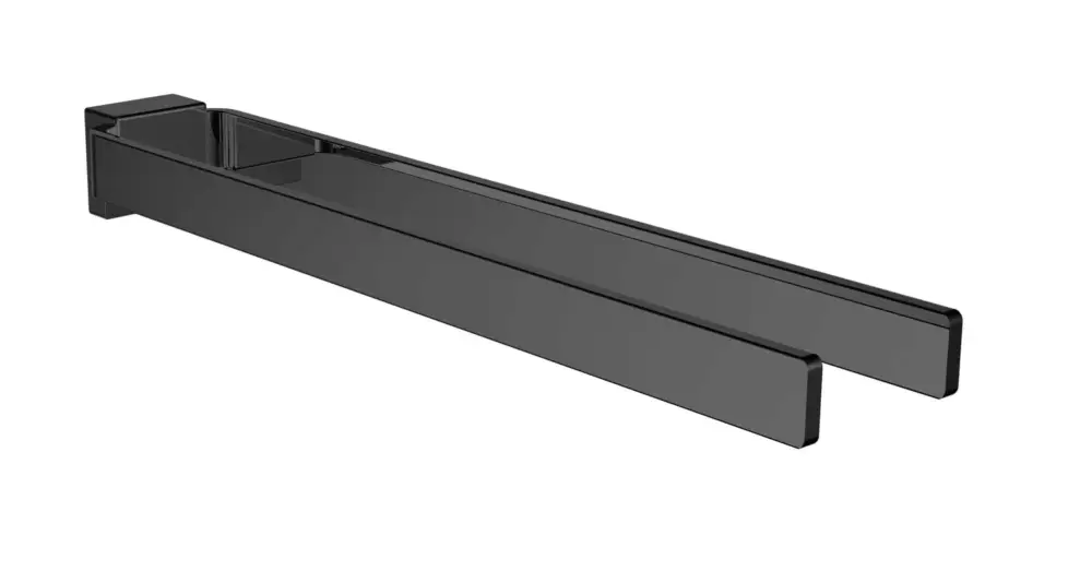 Direktkauf cue Handtuchhalter starr2-armig, 430mm, schwarz