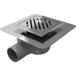 Top-Angebot Punktablauf 10 x 10 cm Wiper WP Premium Zonda(Streifen) für Fliesenboden