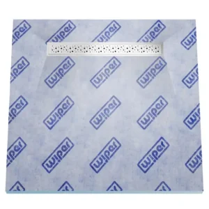 Direkt Vom Hersteller Duschelement für Vinylboden 90 x 90 cm 4-seitiges Gefälle mit Rinne Wiper Showerlay Line VF Mistral