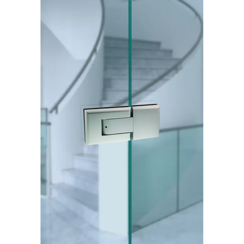Jetzt Kaufen WSS Pendeltürband Selco zur Befestigung Glas an Glas 180°, profiliertes Design