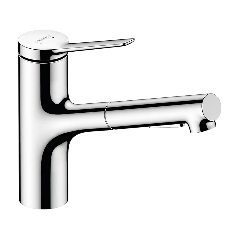 Top-Seller Hansgrohe Zesis M33 Einhebel-Küchenarmatur mit ausziehbarem Auslauf chrom