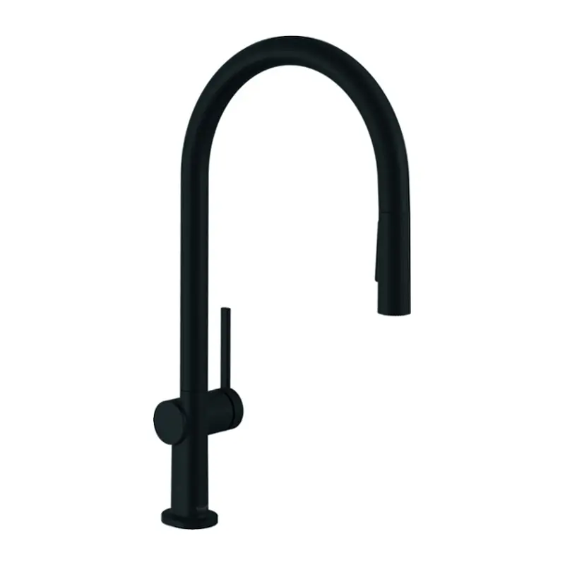 Letzte Chance Hansgrohe Talis M54 Küchenarmatur 2jet, ausziehbar, schwenkbar schwarz matt