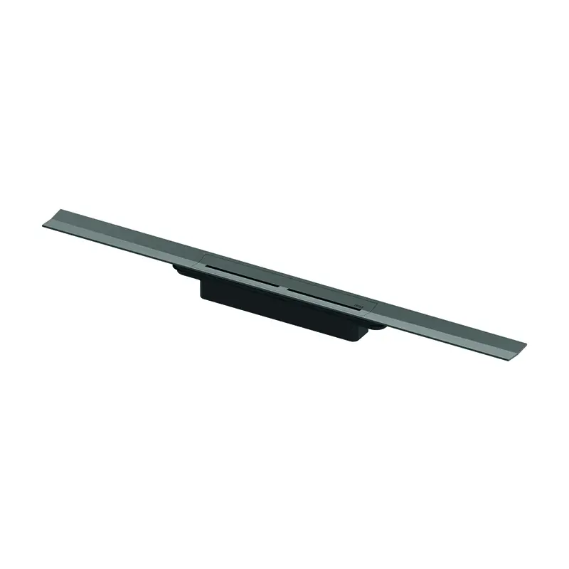 TECE drainprofile Duschprofil schwarz chrom gebürstet, L: 120 B: 5,5 cm Günstig