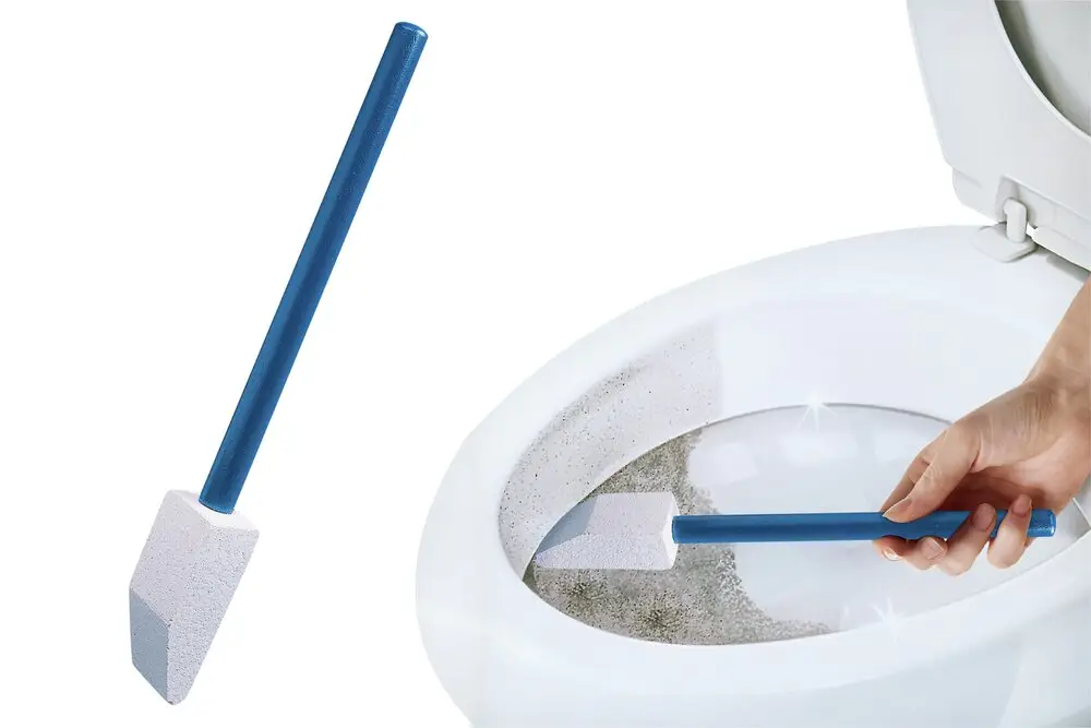 Angebot Toilettenreiniger Mod. Spezialmit abgeschrägten Bimsstein und Holzgriff