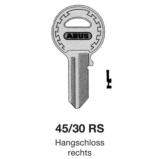 Schlüsselrohling ABUS 45/30 RS Bestpreis