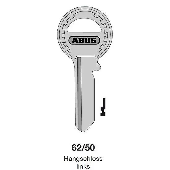 Neue Ware Schlüsselrohling ABUS 62/50