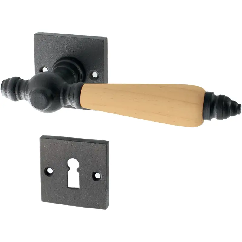 Zimmertürgarnitur Liebes in schwarz Sale