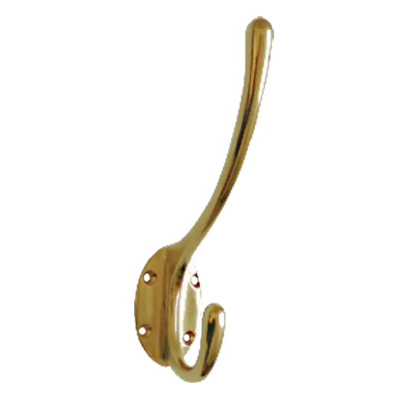 Garderobenhaken aus Messing 30x135mm Serie KH001 Markenprodukt